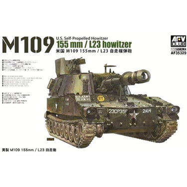 AFV Club AF35329 1/35 M109 155mm/L23 Howitzer Plastic Model Kit